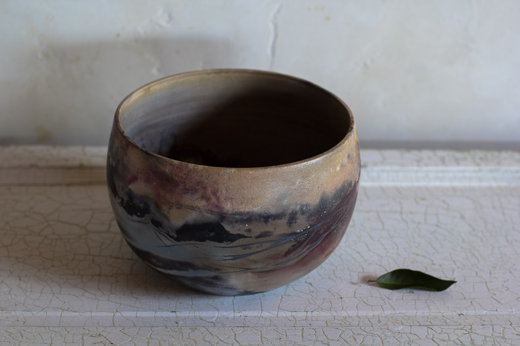 Seeds and Stone Pit fired ceramics Maui