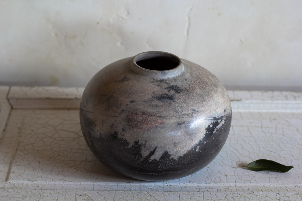 Seeds and Stone Pit fired ceramics Maui